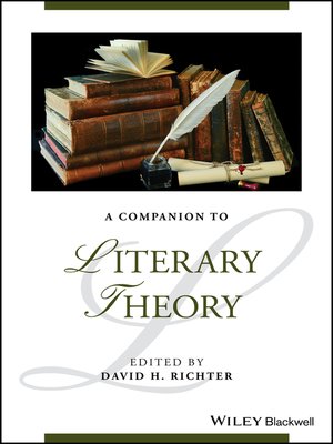 cover image of A Companion to Literary Theory